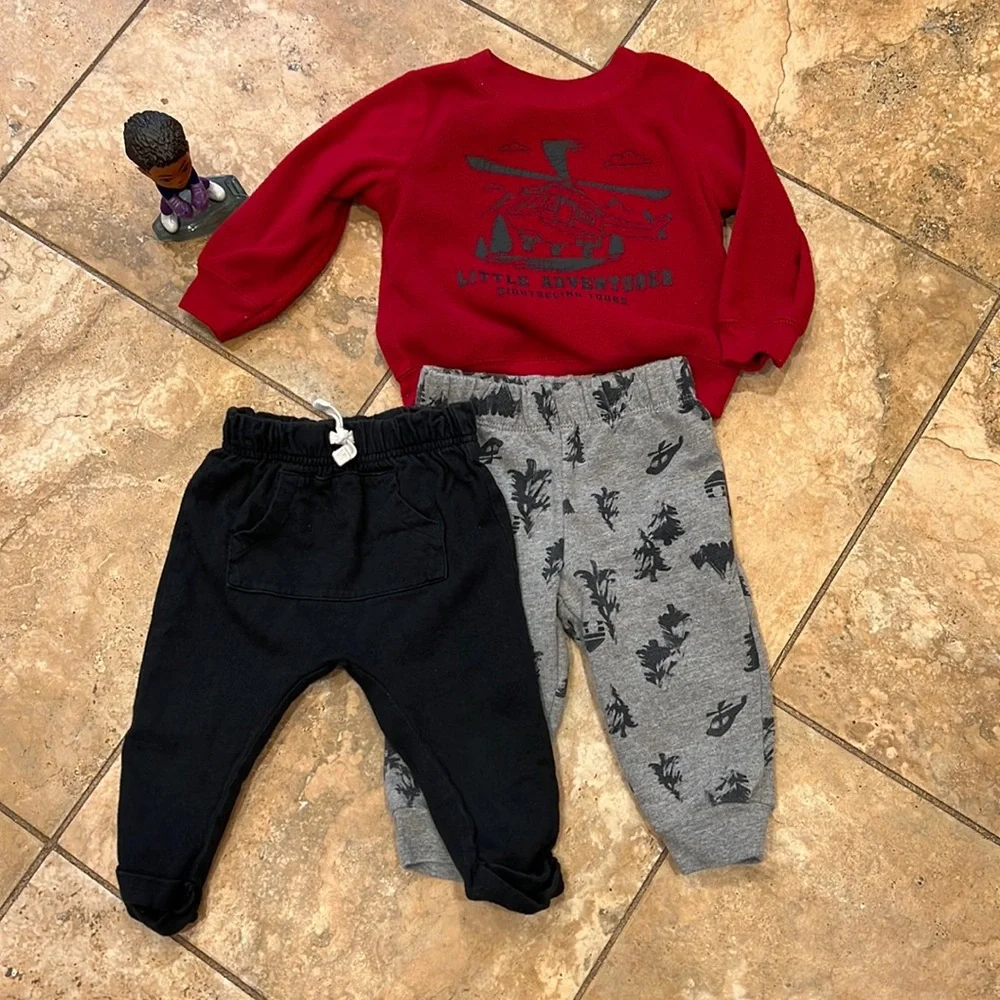 Carter’s BOYS 3 piece set size 9 months